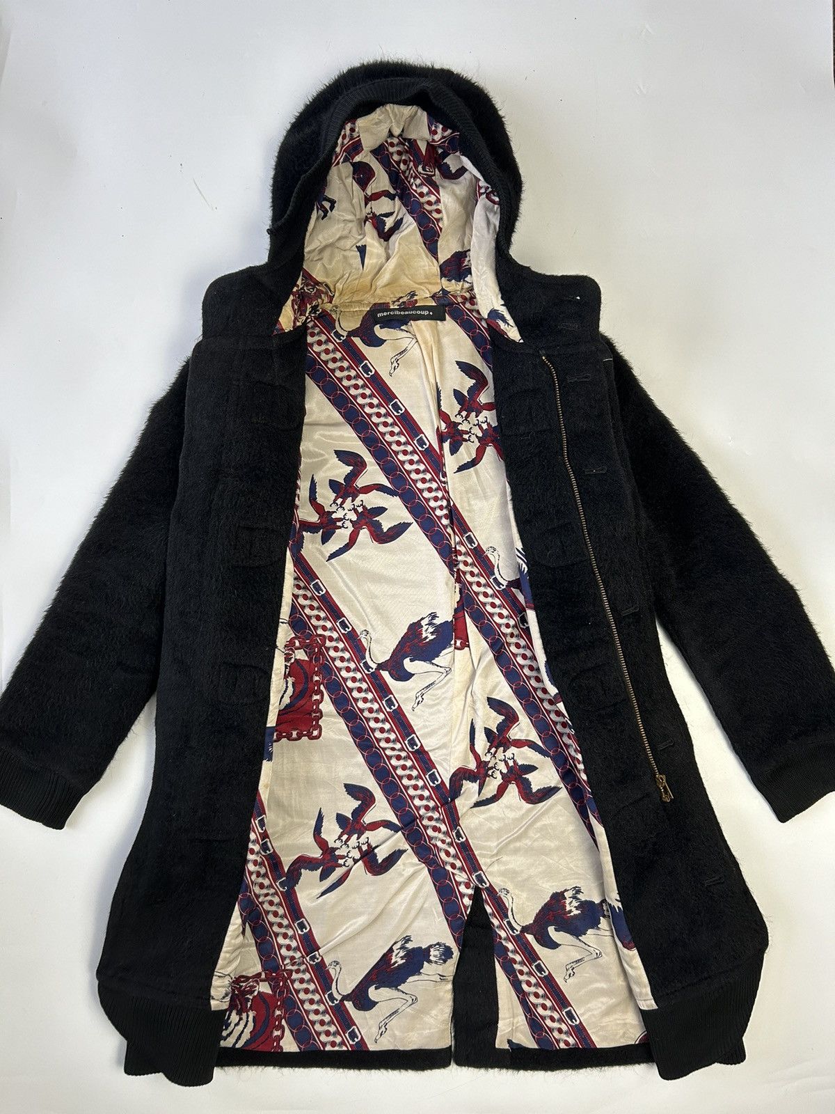 Designer × Issey Miyake × mercibeaucoup ISSEY MIYAKE MERCIBEAUCOUP WOOL DUFFEL COAT Size ONE SIZE - 1 Thumbnail