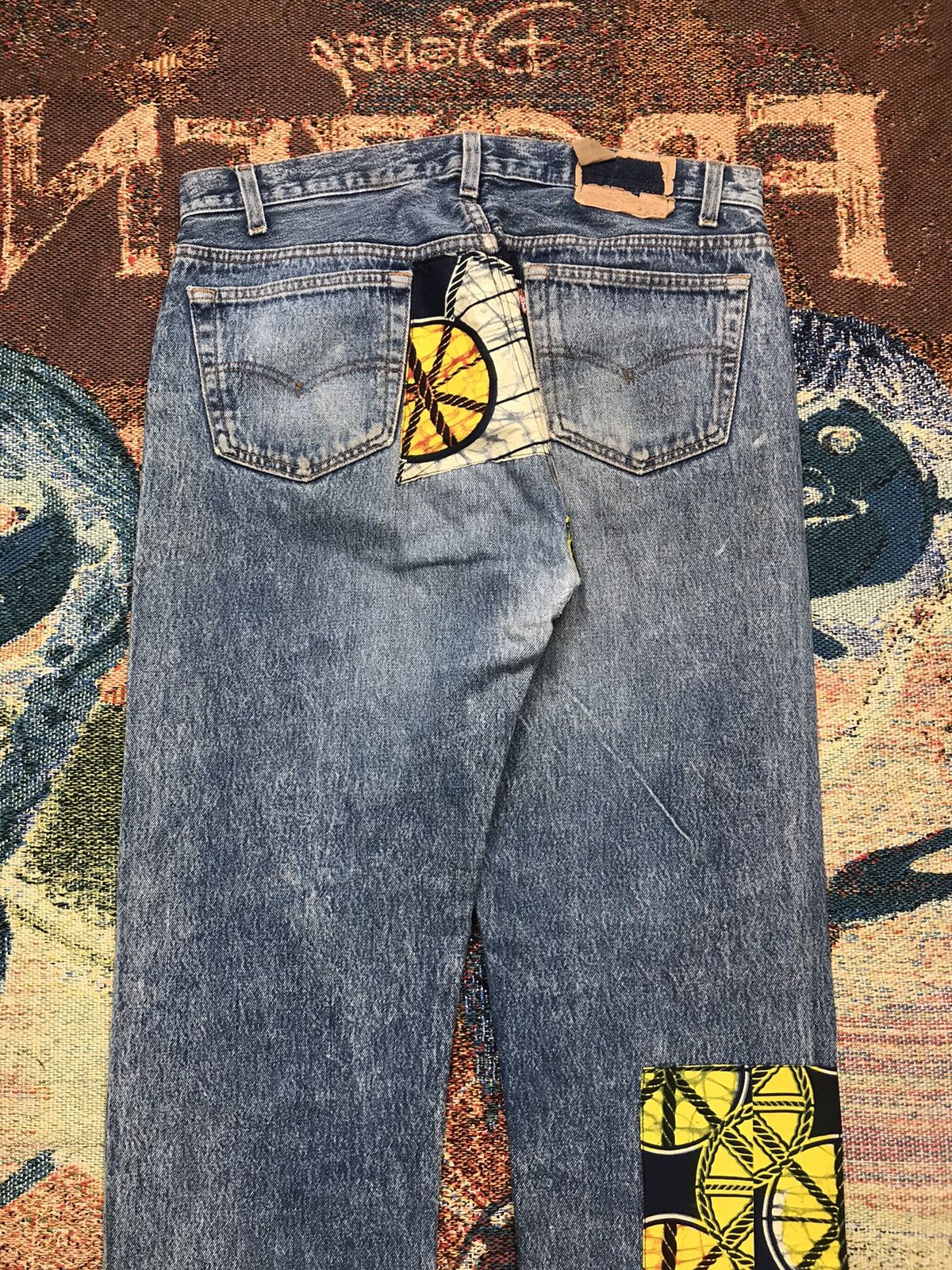 Levi's Vintage Levi’s reworked 501 denim Size US 36 / EU 52 - 15 Thumbnail