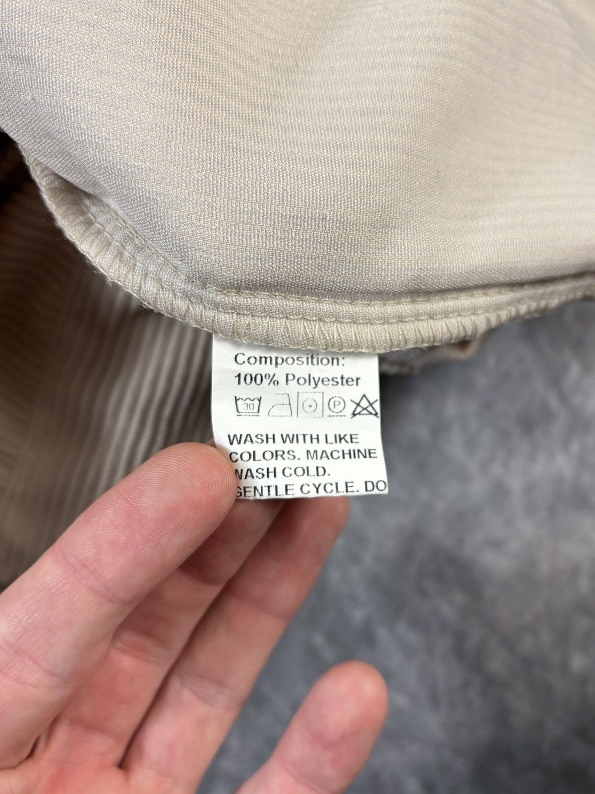 Vintage Corduroy Polo Shirt Shortsleeve Tan Brown Deep Waled Quarter Size US L / EU 52-54 / 3 - 6 Thumbnail