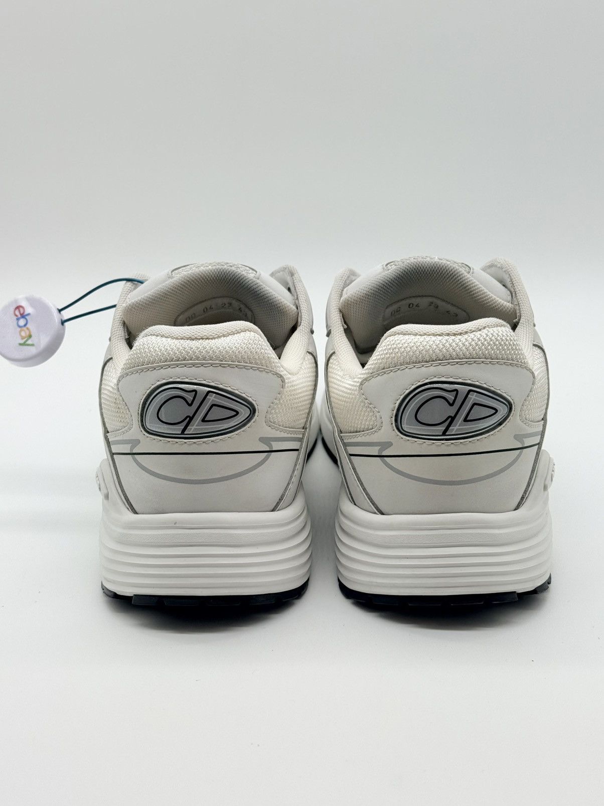 Dior Size 10 - Dior B30 White Silver Size US 10 / EU 43 - 5 Thumbnail