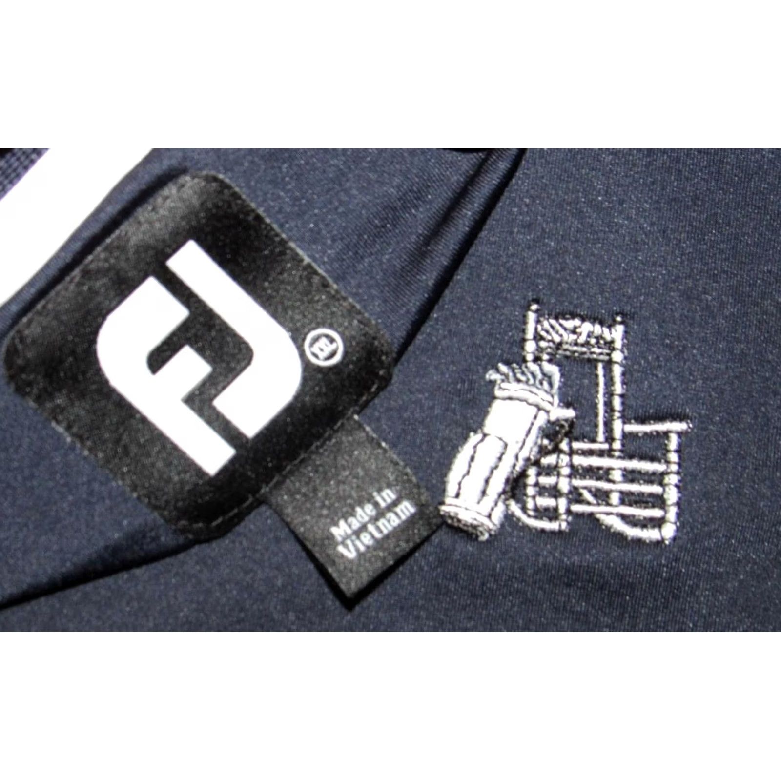 Footjoy FOOTJOY Navy Blue Short Sleeve Polo Shirt Ansley Golf Club XXL Polo Men Navy Blue XXl Size US XXL / EU 58 / 5 - 4 Thumbnail