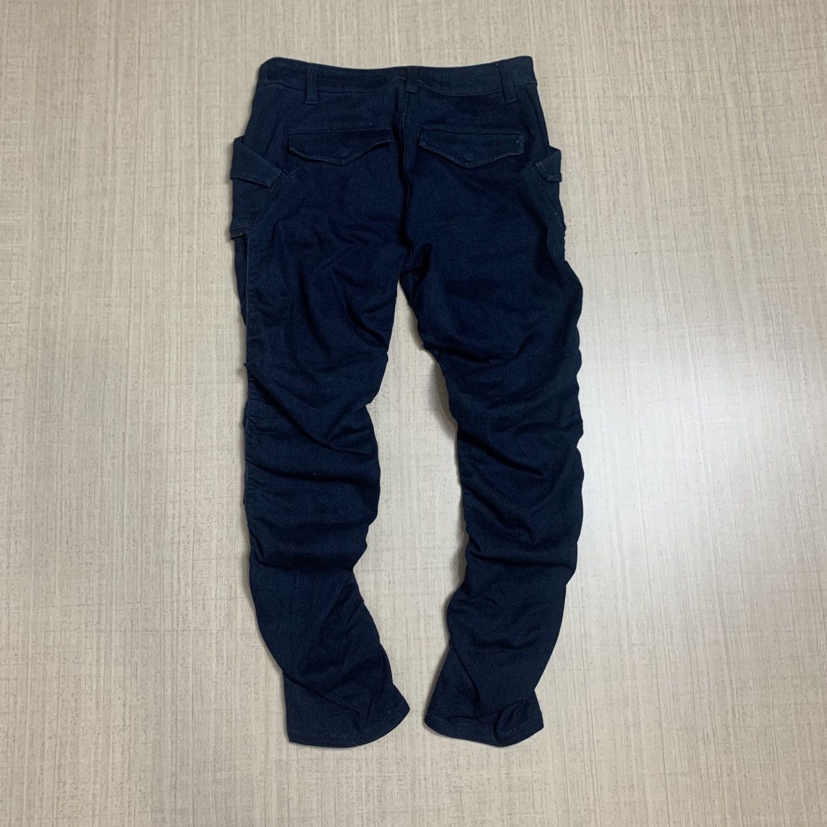 Japanese Brand 2000s japanese archive atsuro tayama cargo denim pants Size US 34 / EU 50 - 6 Thumbnail