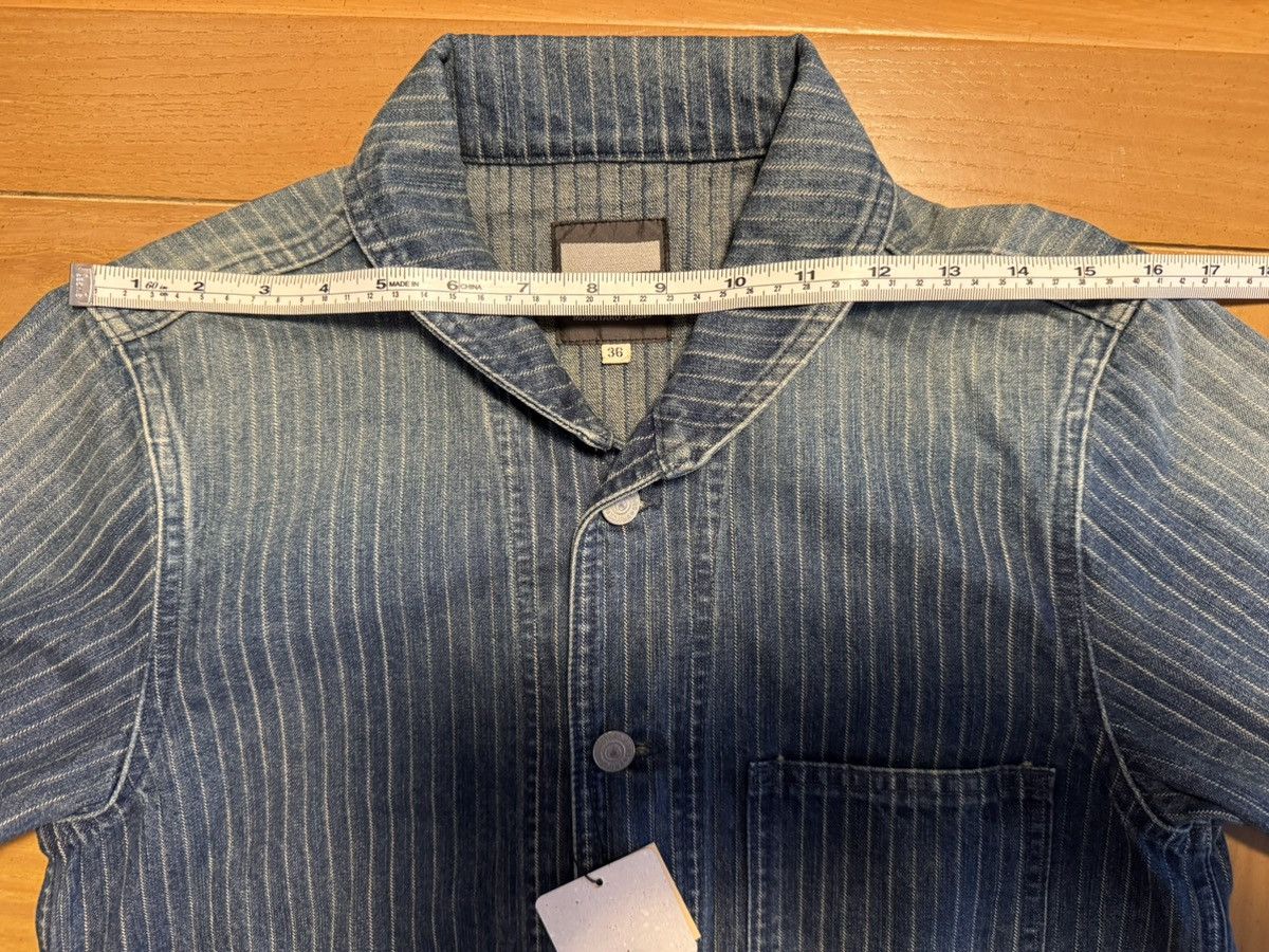 Momotaro Jeans Momotaro- AW Striped denim coveralls (AW) - 03-146 Size US XS / EU 42 / 0 - 7 Thumbnail