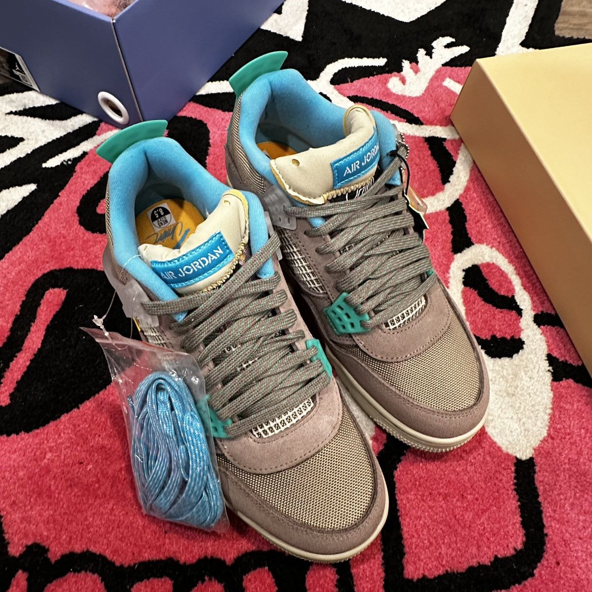 Jordan Brand × Union LA Jordan 4 Retro SP 30th Anniversary Union Taupe Haze Size US 8.5 / EU 41-42 - 1 Thumbnail