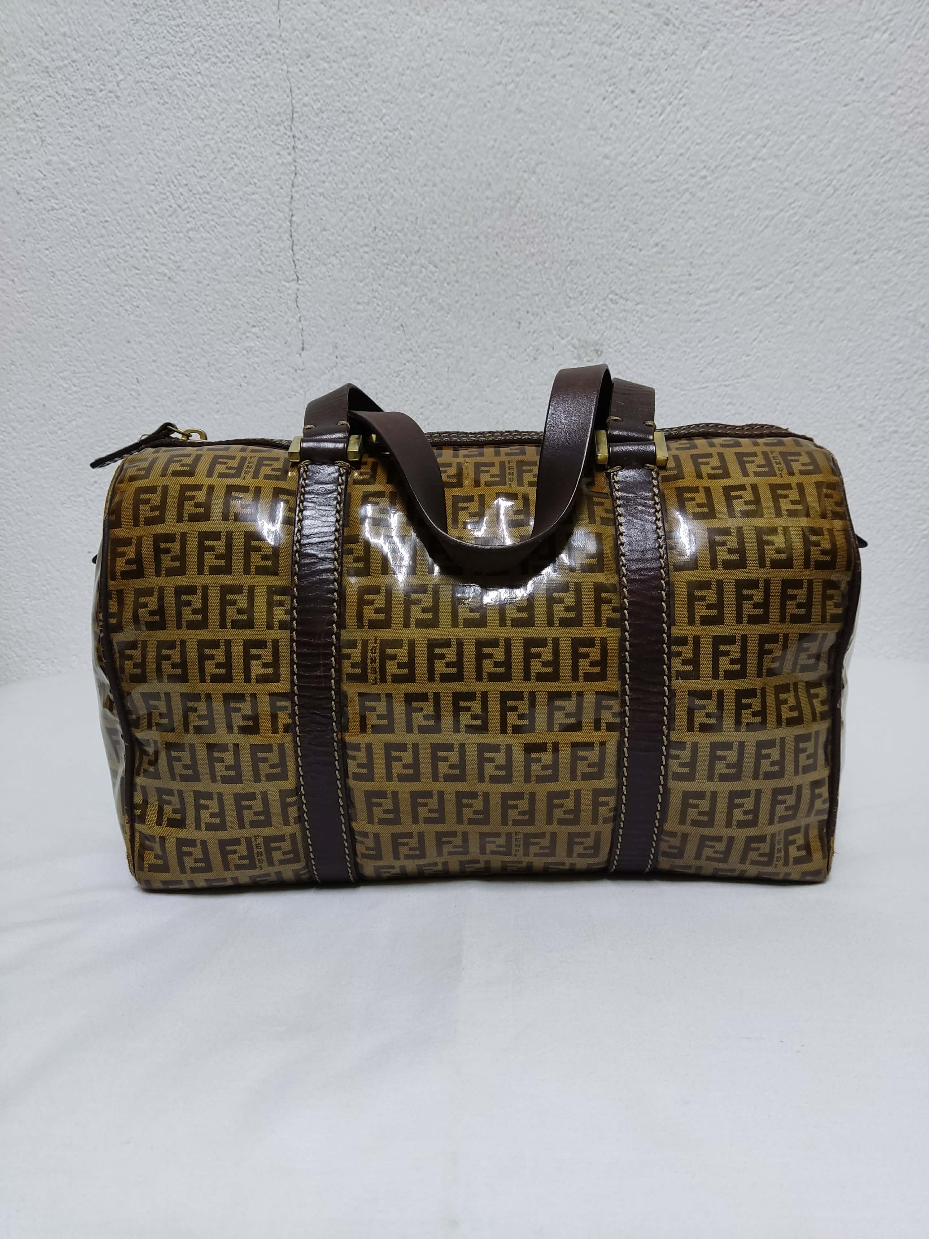 Fendi Authentic FENDI Zucchino Mini Bostan Bag Handbag Size ONE SIZE - 1 Thumbnail