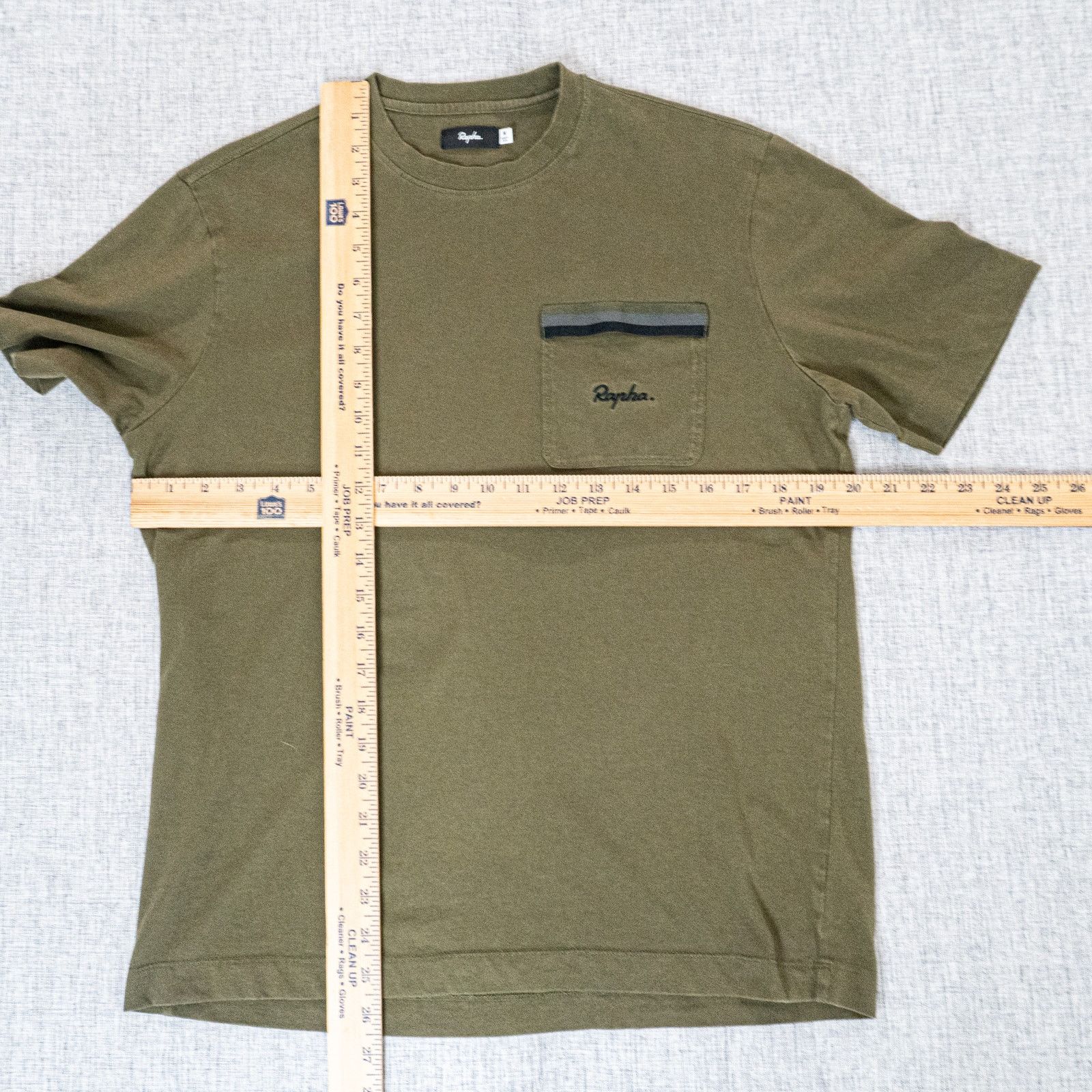 Rapha Rapha Cycling Logo Pocket T-Shirt in Olive Green Size Medium Size US M / EU 48-50 / 2 - 7 Thumbnail