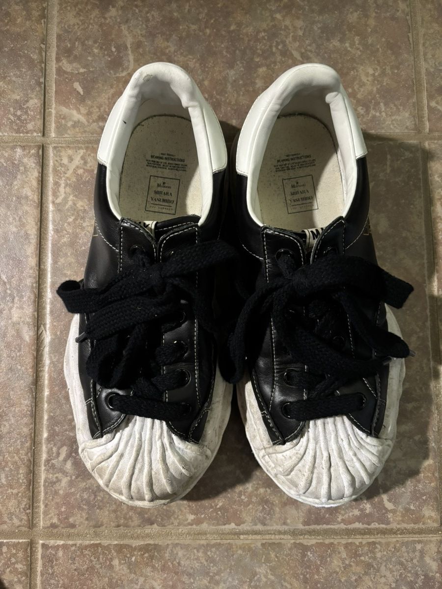 Maison MIHARA YASUHIRO Maison Mihara Yasuhiro Blakey OG Sole Leather Low Size US 12 / EU 45 - 3 Thumbnail