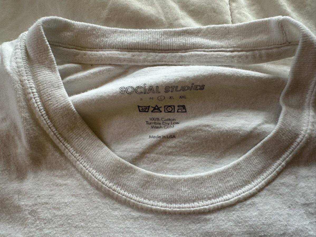 Cactus Plant Flea Market × DENIM TEARS × Fear of God *RARE* CPFM X Social Studies Tee Size US L / EU 52-54 / 3 - 3 Thumbnail