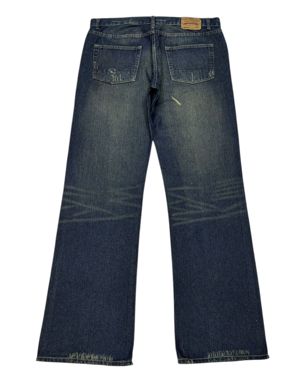 If Six Was Nine BAGGY JEANS STATEMENT DENIM A&F JUNYA WATANABE STYLE FLARED Size US 38 / EU 54 - 2 Thumbnail
