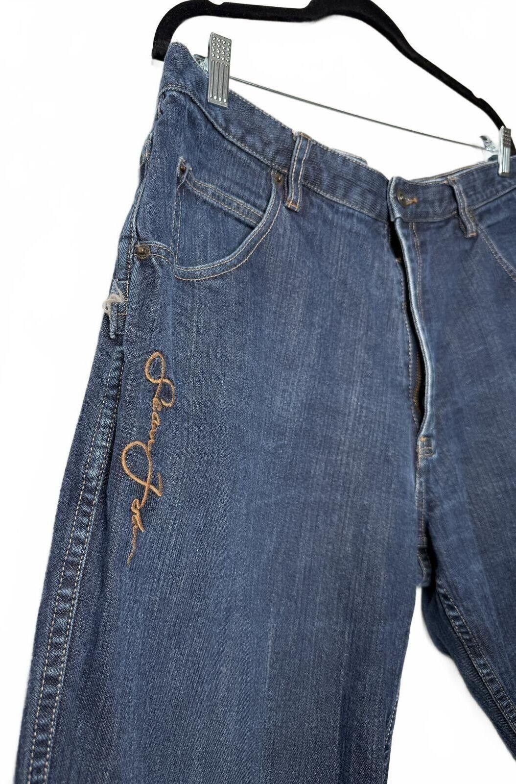 Sean John Sean John Denim Shorts with Frayed Hem Size US 32 / EU 48 - 1 Thumbnail