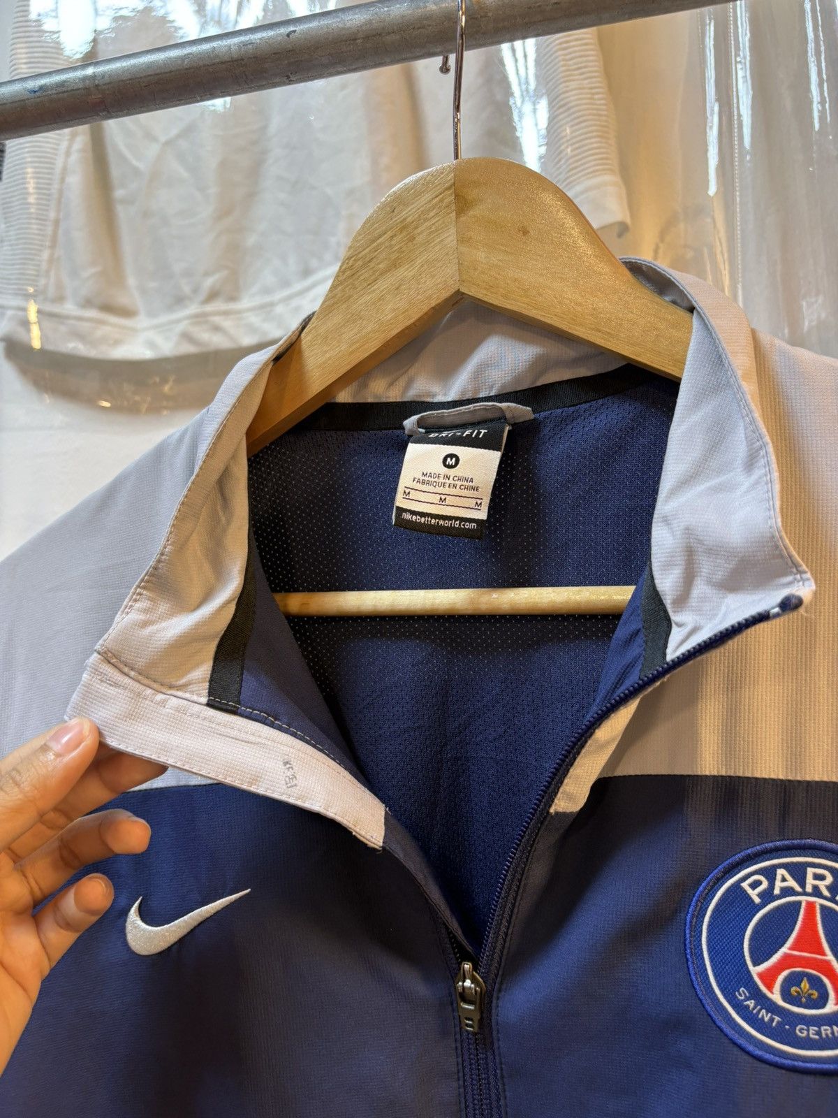 Nike Vintage Y2K Paris Saint-Germain Tracksuit Size US M / EU 48-50 / 2 - 11 Thumbnail