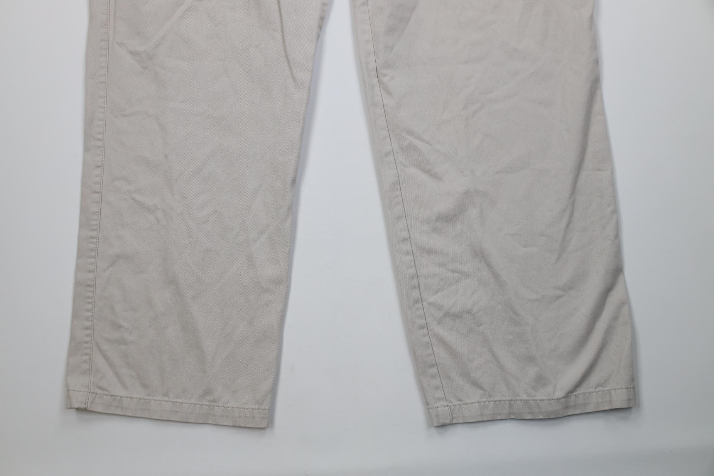 Marc Ecko Vintage 90s Y2K Marc Ecko Baggy Wide Leg Pants Stone Cotton Size US 40 / EU 56 - 4 Thumbnail