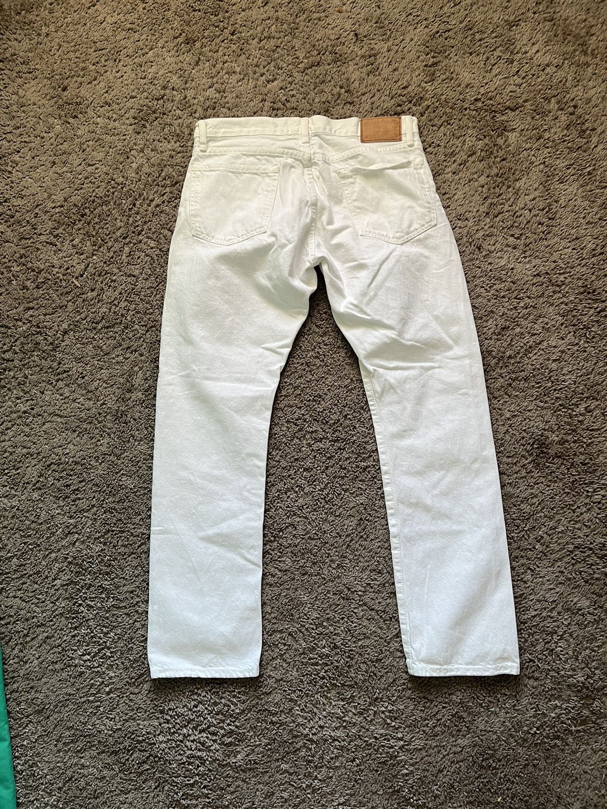 Polo Ralph Lauren White Ralph Lauren Slim Straight Jeans Size US 32 / EU 48 - 2 Thumbnail