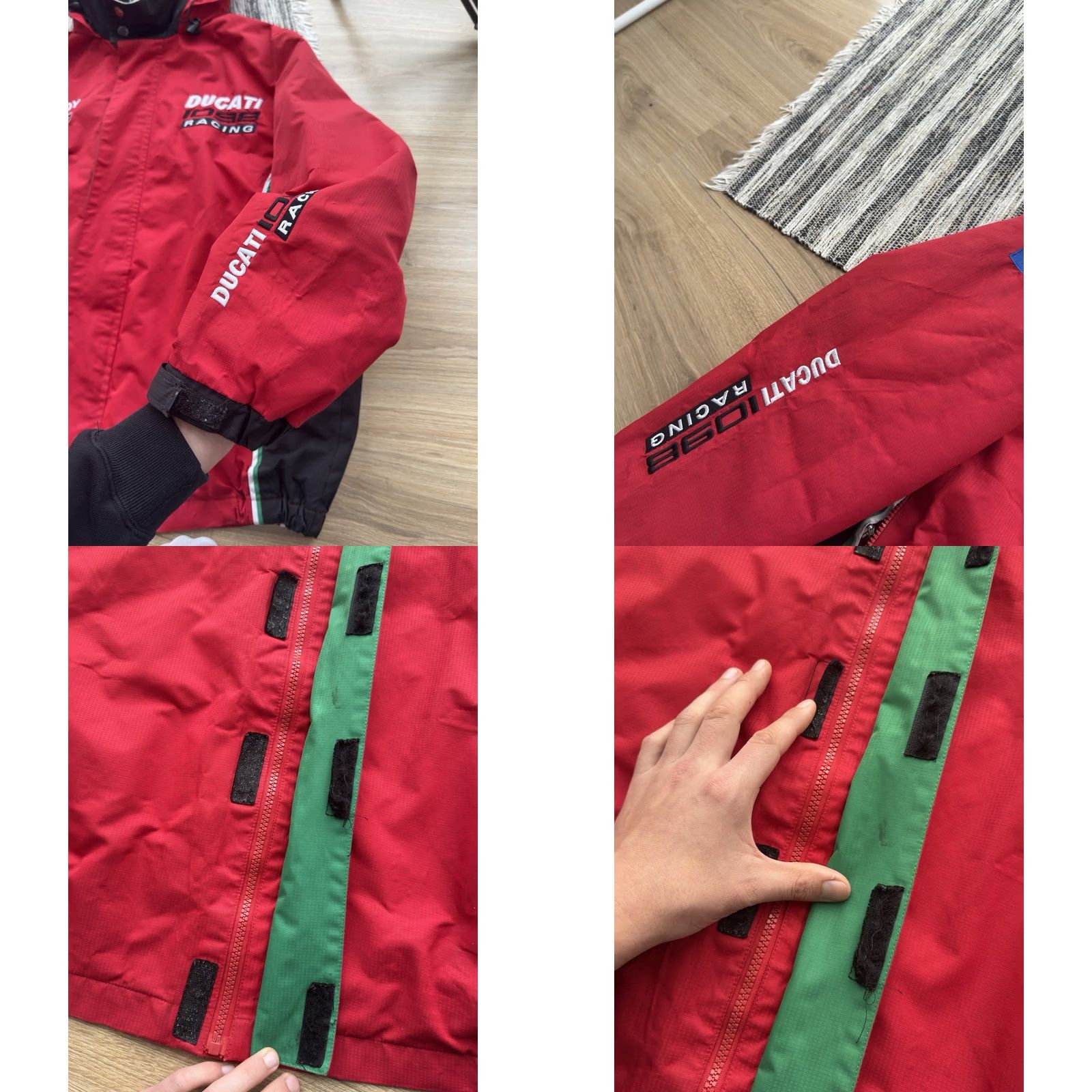 Vintage VINTAGE Ducati 1098 Racing Red Windbreaker Jacket Mens XL Size Nike? Size US XL / EU 56 / 4 - 9 Thumbnail