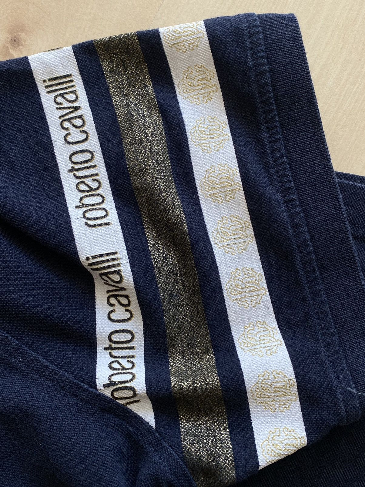 Roberto Cavalli Roberto Cavalli polo t shirt Size US XXL / EU 58 / 5 - 4 Thumbnail