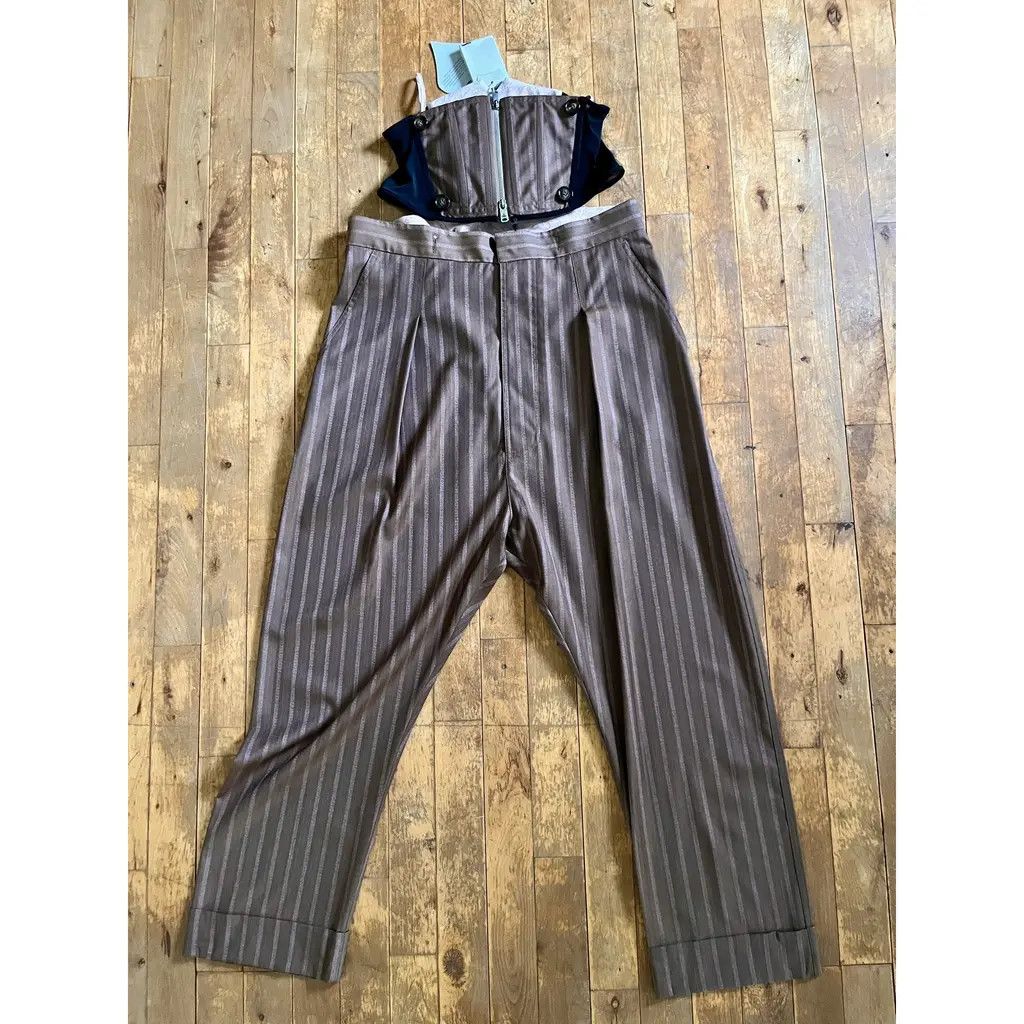Vivienne Westwood Vivienne Westwood Striped Corset Trousers Size US 32 / EU 48 - 2 Thumbnail
