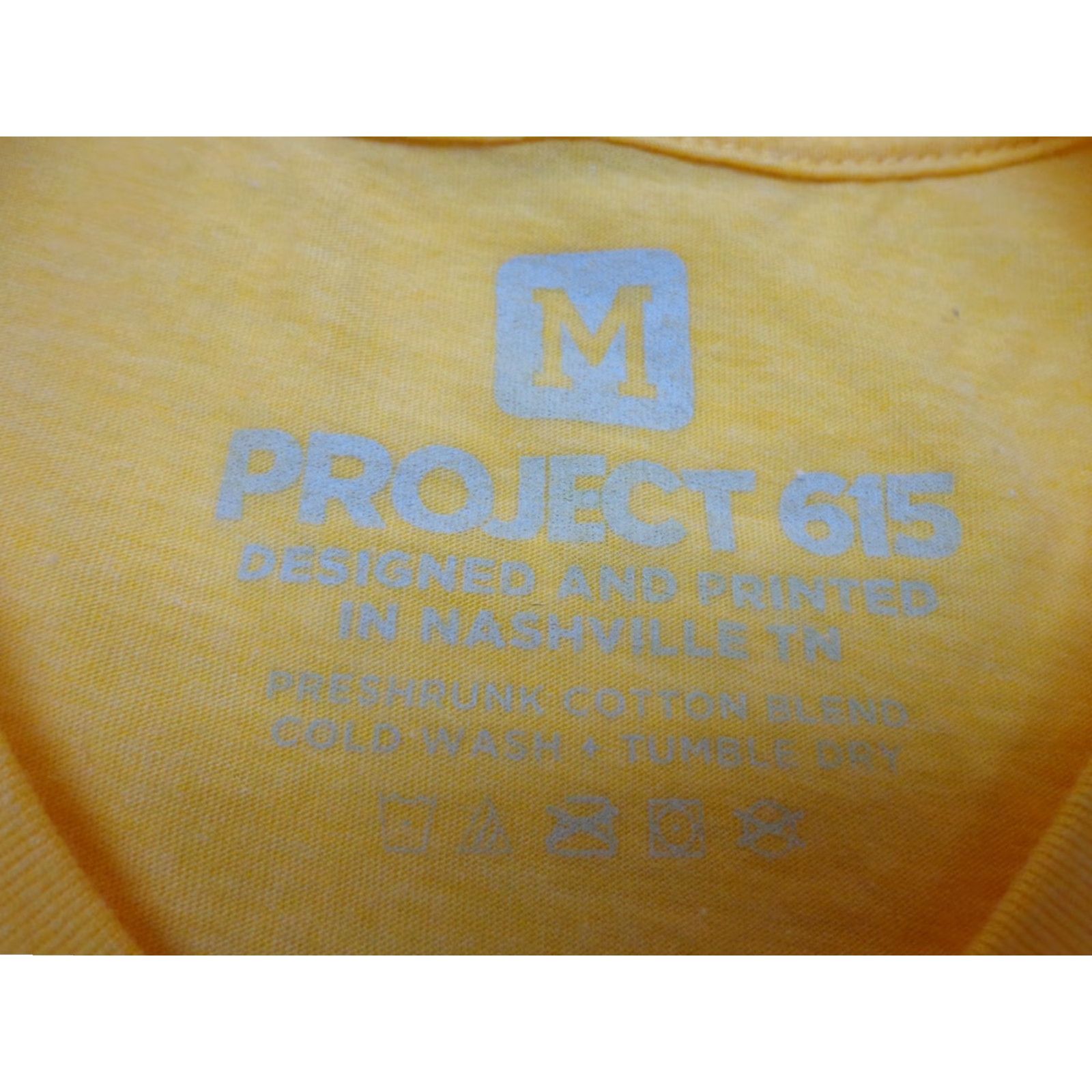 Y/Project Project 615 It's All Your Fault T Shirt Size M Yellow Men's Unisex Adults Short Sleeve Regular Vintage: No Size US M / EU 48-50 / 2 - 3 Thumbnail