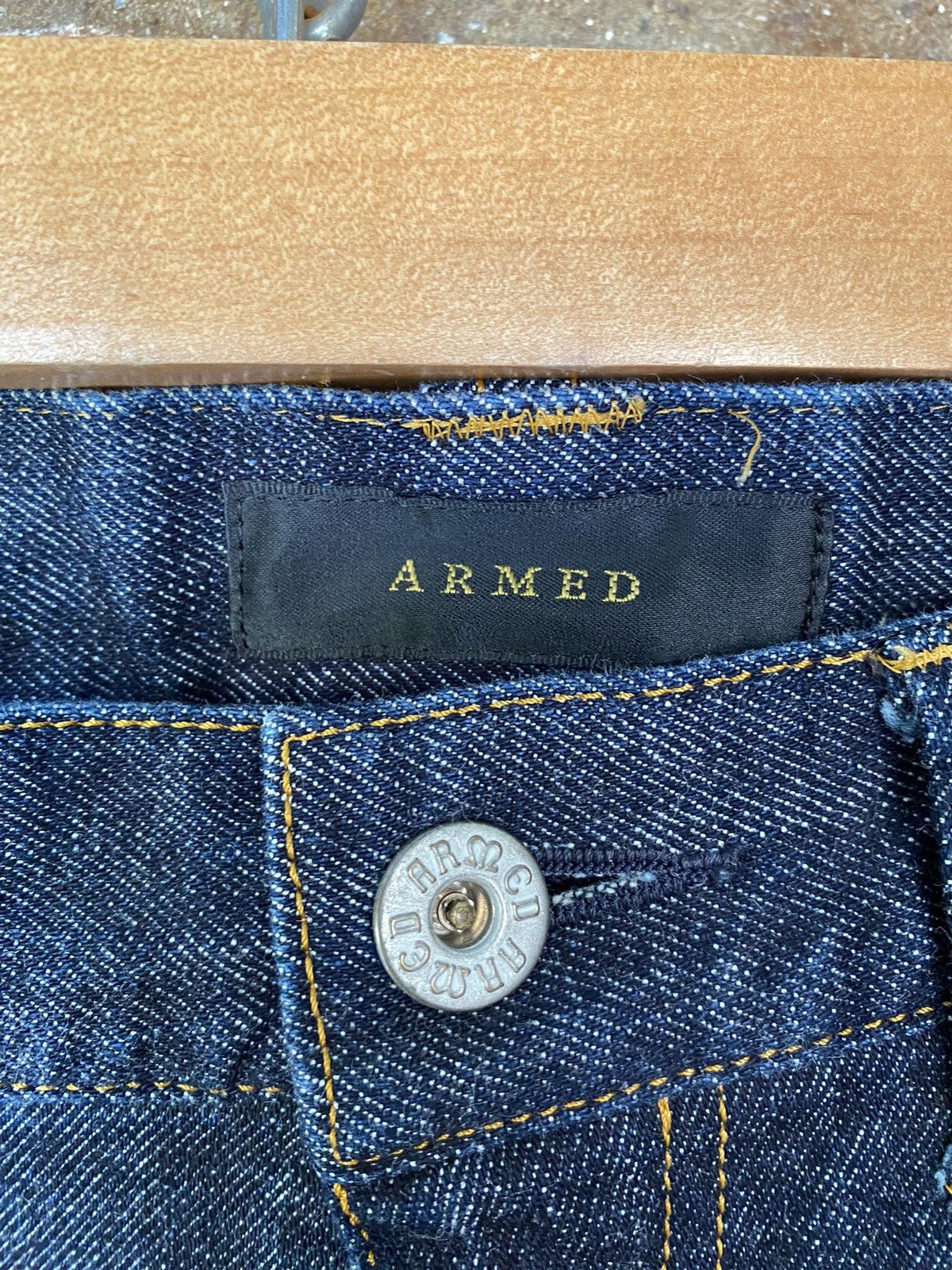 14th Addiction × Japanese Brand × Tornado Mart 2000s ARMED Japan Skull,love , cross and star pants Size US 31 - 9 Thumbnail