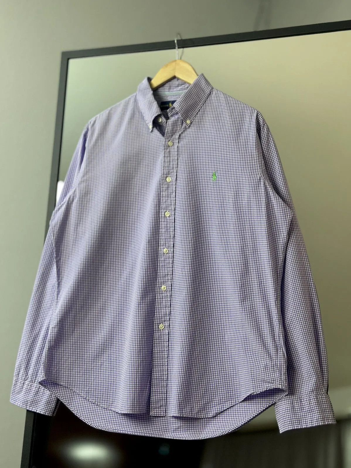 Polo Ralph Lauren Shirt Purple Label Polo Ralph Lauren Distressed Double RRL Size US L / EU 52-54 / 3 - 5 Thumbnail
