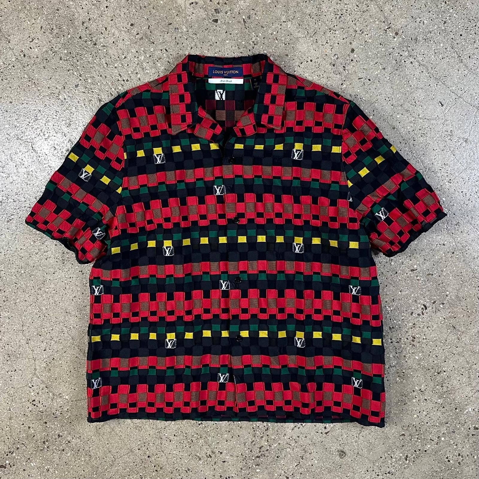 Louis Vuitton Louis Vuitton SS22 "Amen Break" Knit Shirt Size US XXL / EU 58 / 5 - 1 Thumbnail