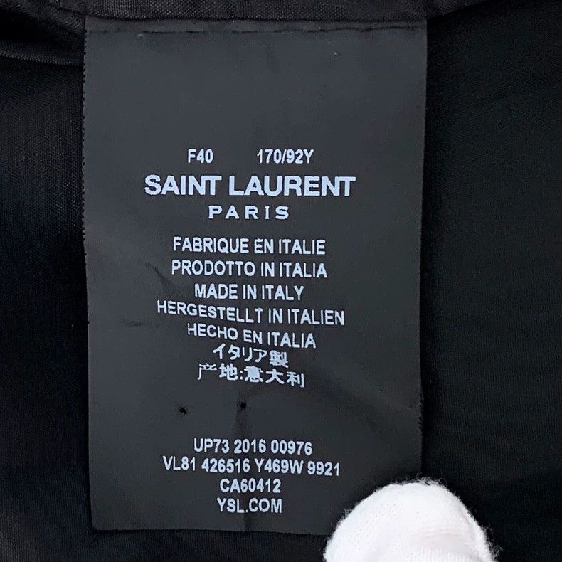 Saint Laurent Paris Saint Laurent Color-block striped jacket with stand-up zip Size S / US 4 / IT 40 - 6 Thumbnail