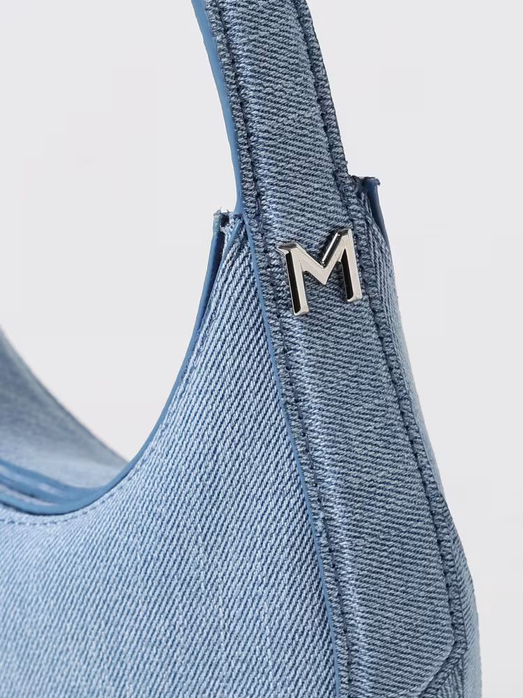 Mugler o1s22i1n1024 Size: OS / Mini Spiral Bag in Light Blue Size ONE SIZE - 3 Thumbnail