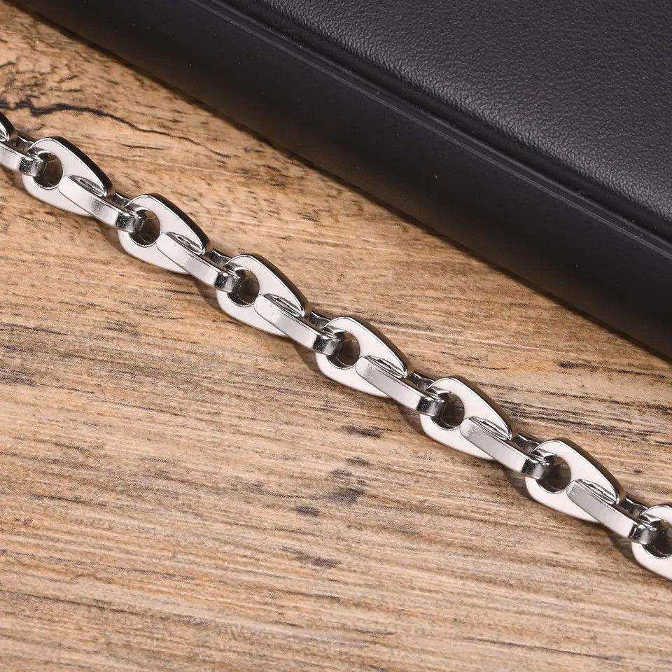 Jewelry Handmade Triangle Link Chain Bracelets Size ONE SIZE - 4 Thumbnail