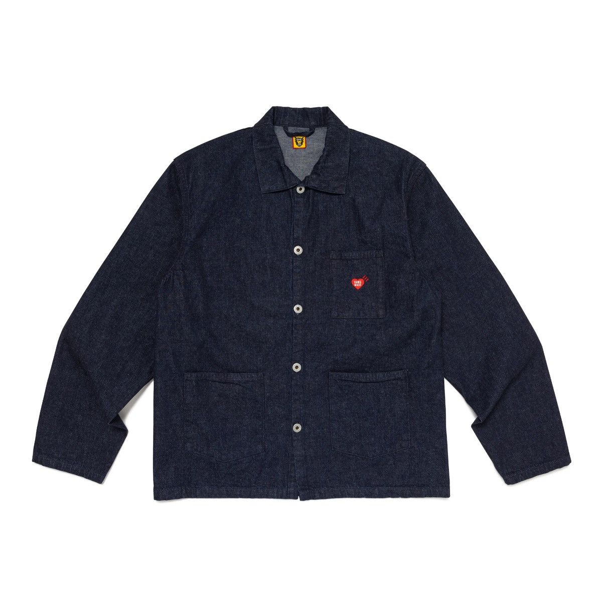 Human Made Human Made Kaws Denim Jacket Size ONE SIZE - 2 Thumbnail