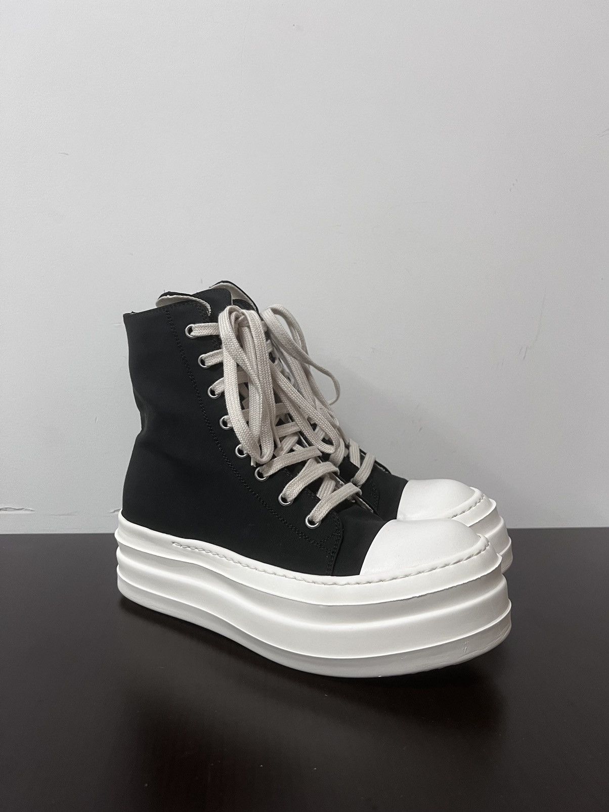 Rick Owens Drkshdw Rick owens drkshdw double bumper ramones Size US 7.5 / IT 37.5 - 5 Thumbnail