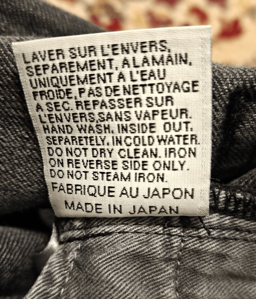 Dior DIOR Homme Japan Distressed 'Authentic 16.5' Denim Jeans 30 Size US 30 / EU 46 - 12 Thumbnail