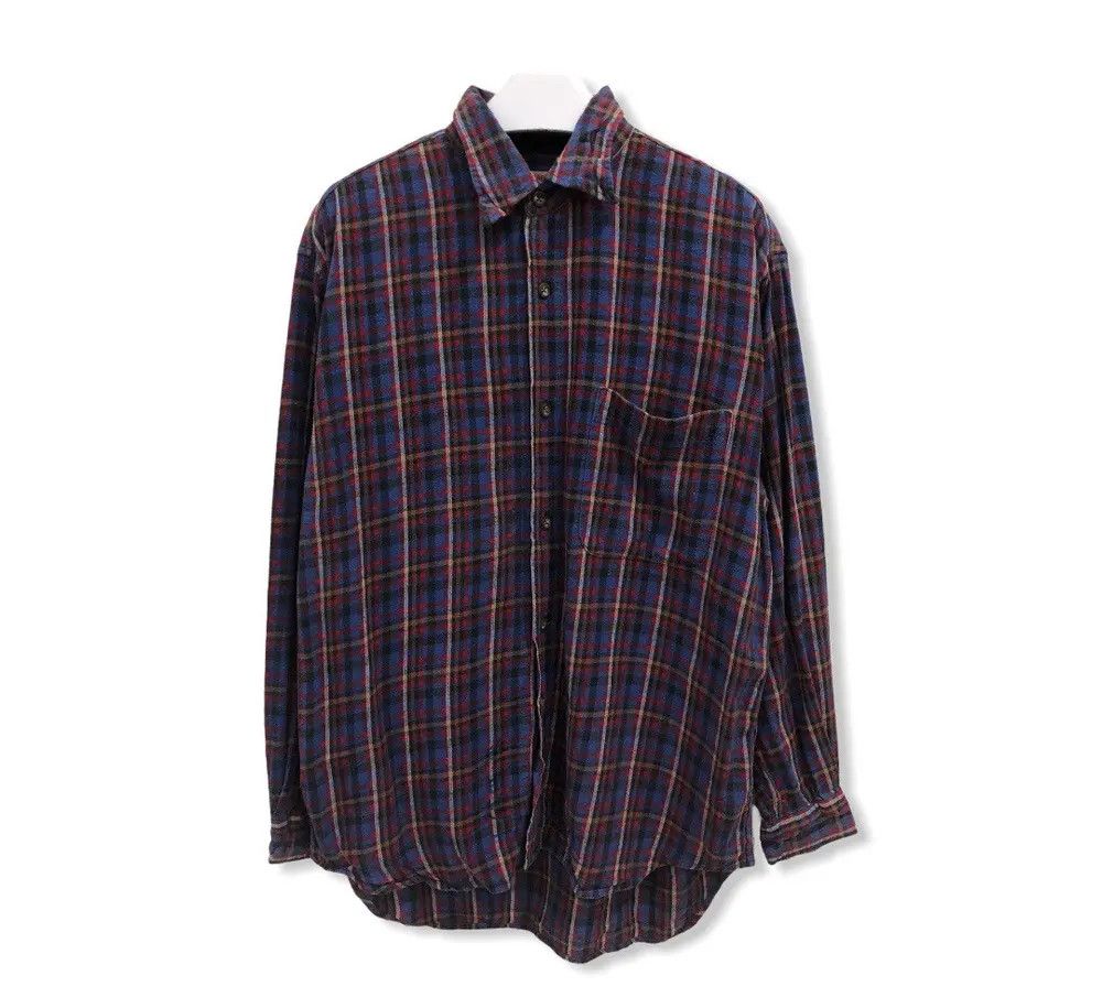 Vintage Slummimg Plaid Tartan Flannel Shirt 👕