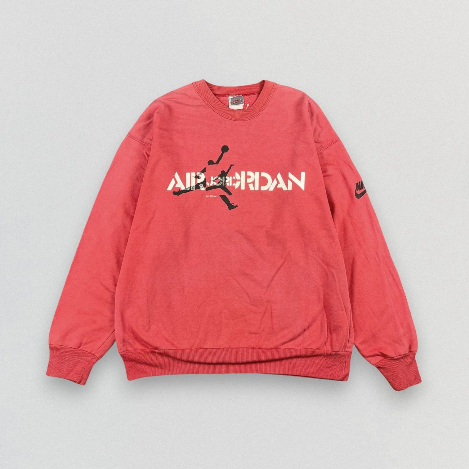 Nike Vintage Nike Air Jordan Sweatshirt F28 Size US L / EU 52-54 / 3 - 1 Thumbnail