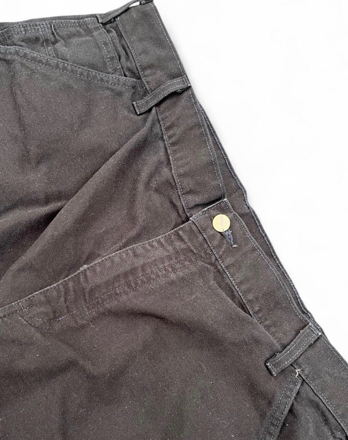 Carhartt Y2K Carhartt Black Men's Rugged Workpants 38 x 30 Size US 38 / EU 54 - 4 Thumbnail