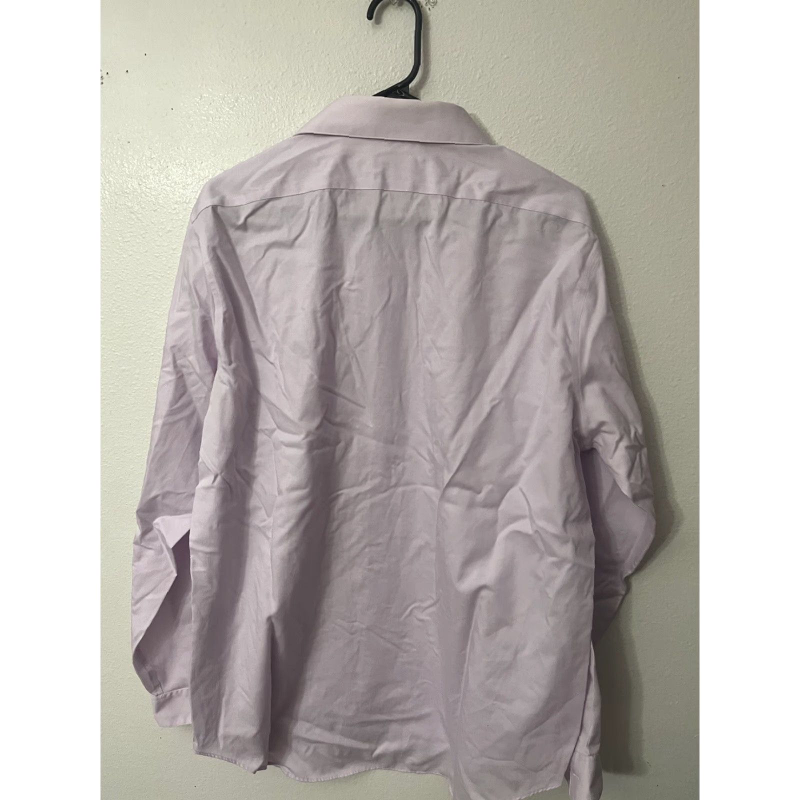 Calvin Klein CALVIN KLEIN Dress Shirt Slim Fit Performance 17 Pink Solid Mens Size US XL / EU 56 / 4 - 2 Thumbnail