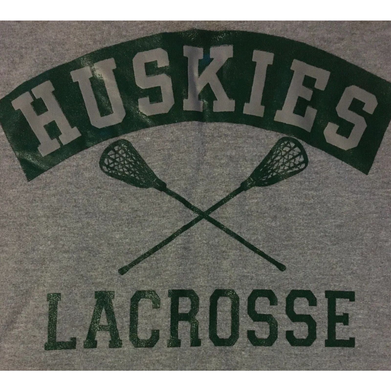 Vintage Vtg 90s Huskies Lacrosse Faded Spellout Hoodie S Mens Gray USA Track & Field Sweatshirt Pullover Sports 80s/90s School Grunge Vintage Size US S / EU 44-46 / 1 - 2 Thumbnail