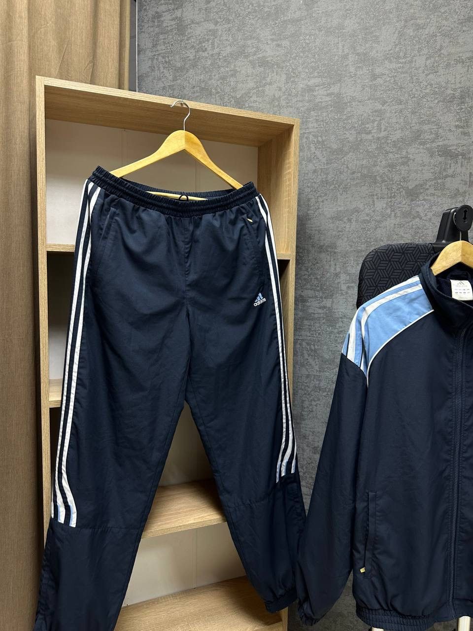 Adidas × Vintage Vintage Adidas Sporstwear Drill Tracksuit Size US M / EU 48-50 / 2 - 6 Thumbnail