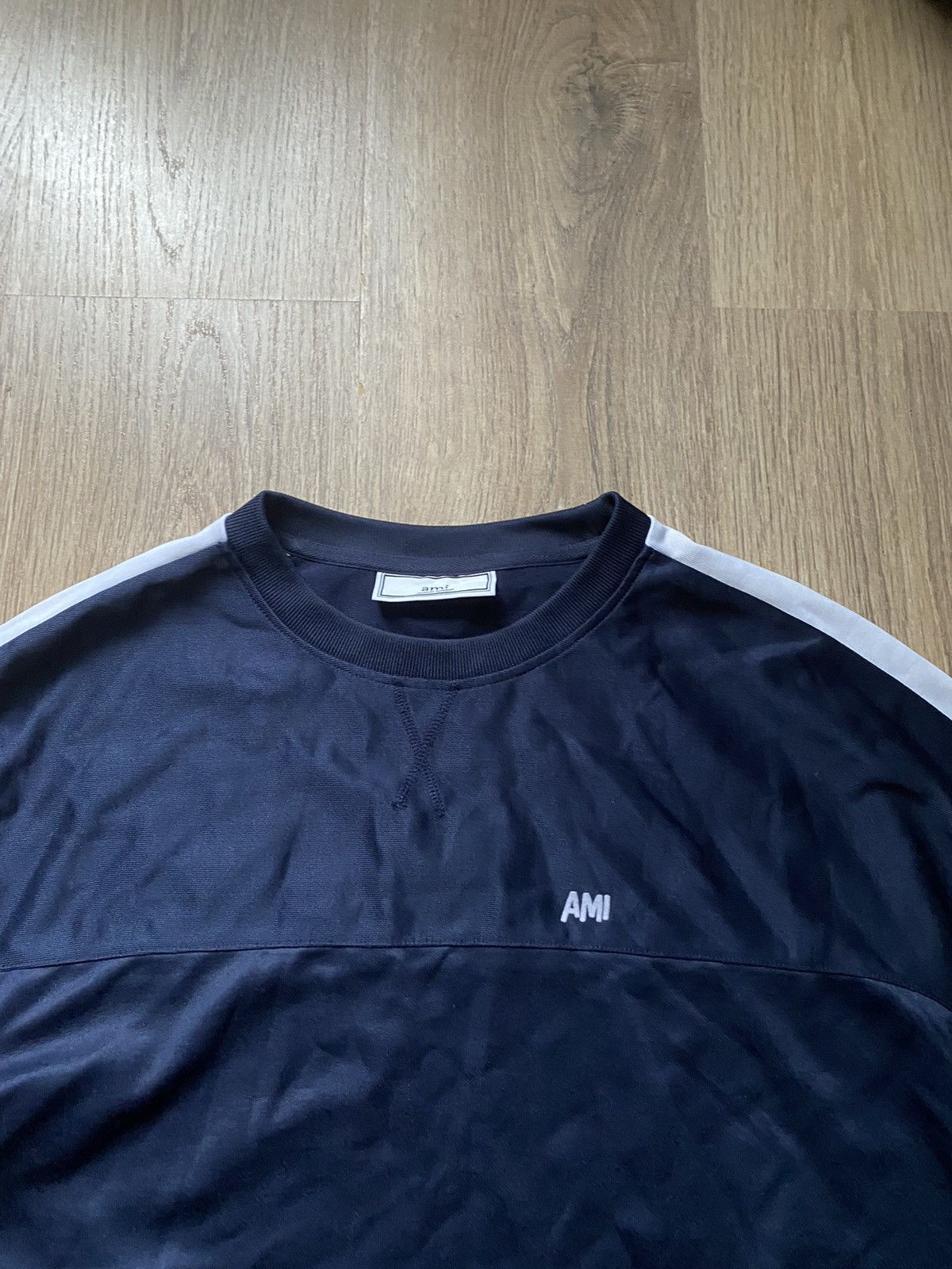 AMI AMI ALEXANDRE MATTIUSSI SWEATSHIRT MINI LOGO Size US XL / EU 56 / 4 - 2 Thumbnail