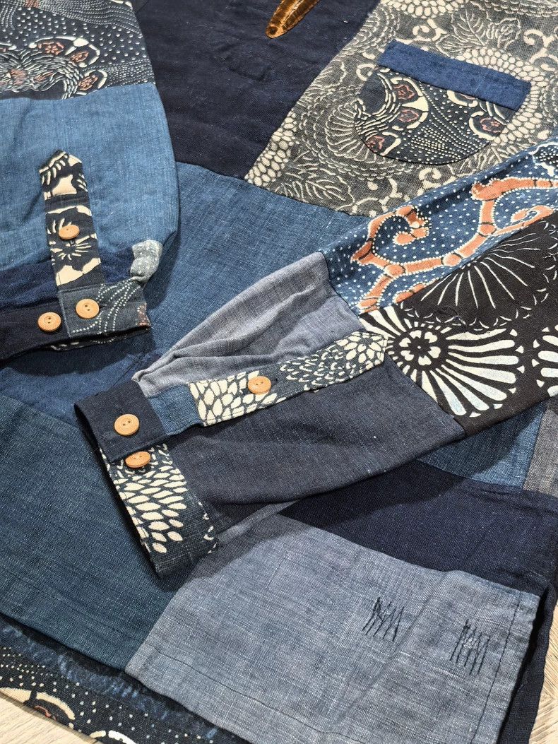 Visvim visvim 20AW ICT TUNIC P. O. KOFU Persimmon Dye Blue Dye Old Size US S / EU 44-46 / 1 - 2 Thumbnail