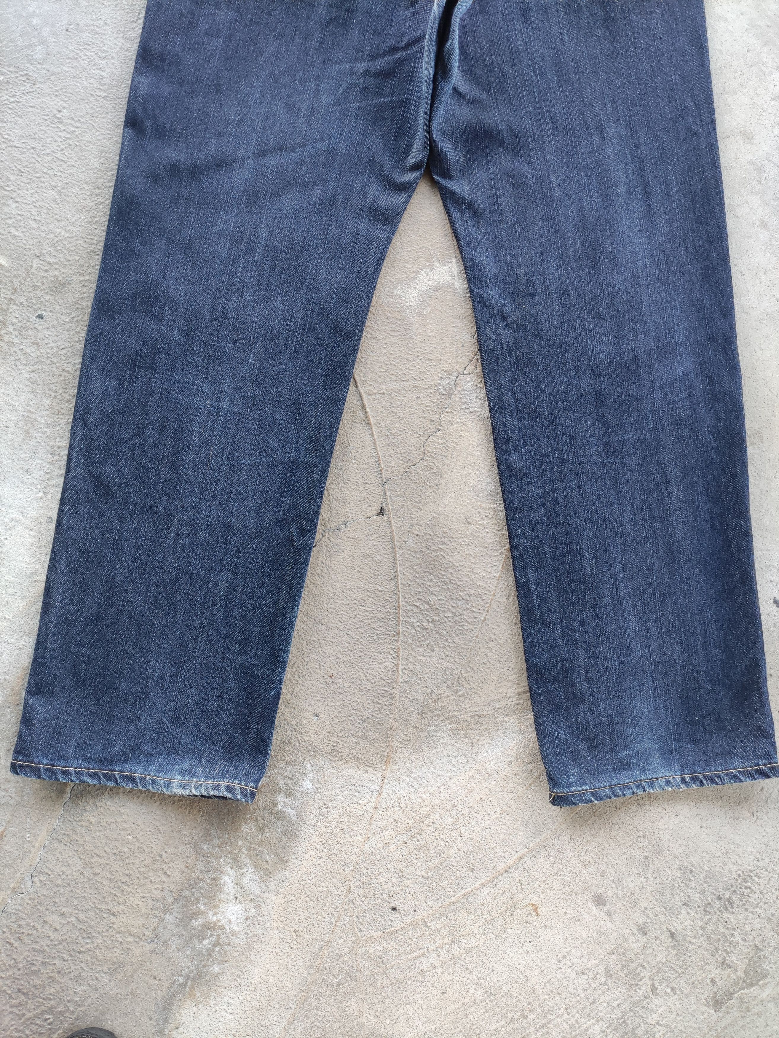 Edwin Vintage Edwin Japan Jean Distressed Faded Denim Pants Size US 39 - 11 Thumbnail