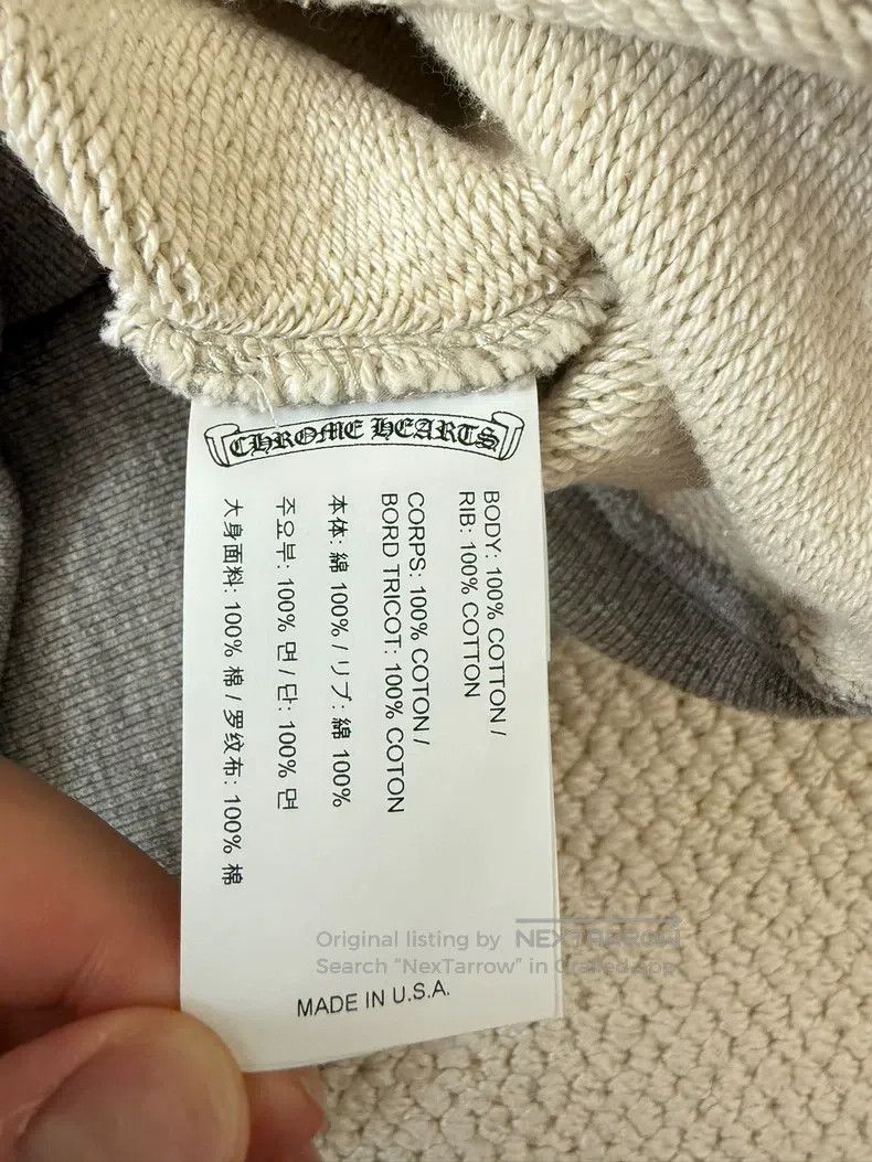 Chrome Hearts Chrome Hearts Size M Three-cross embroidered sweater Size US M / EU 48-50 / 2 - 6 Thumbnail