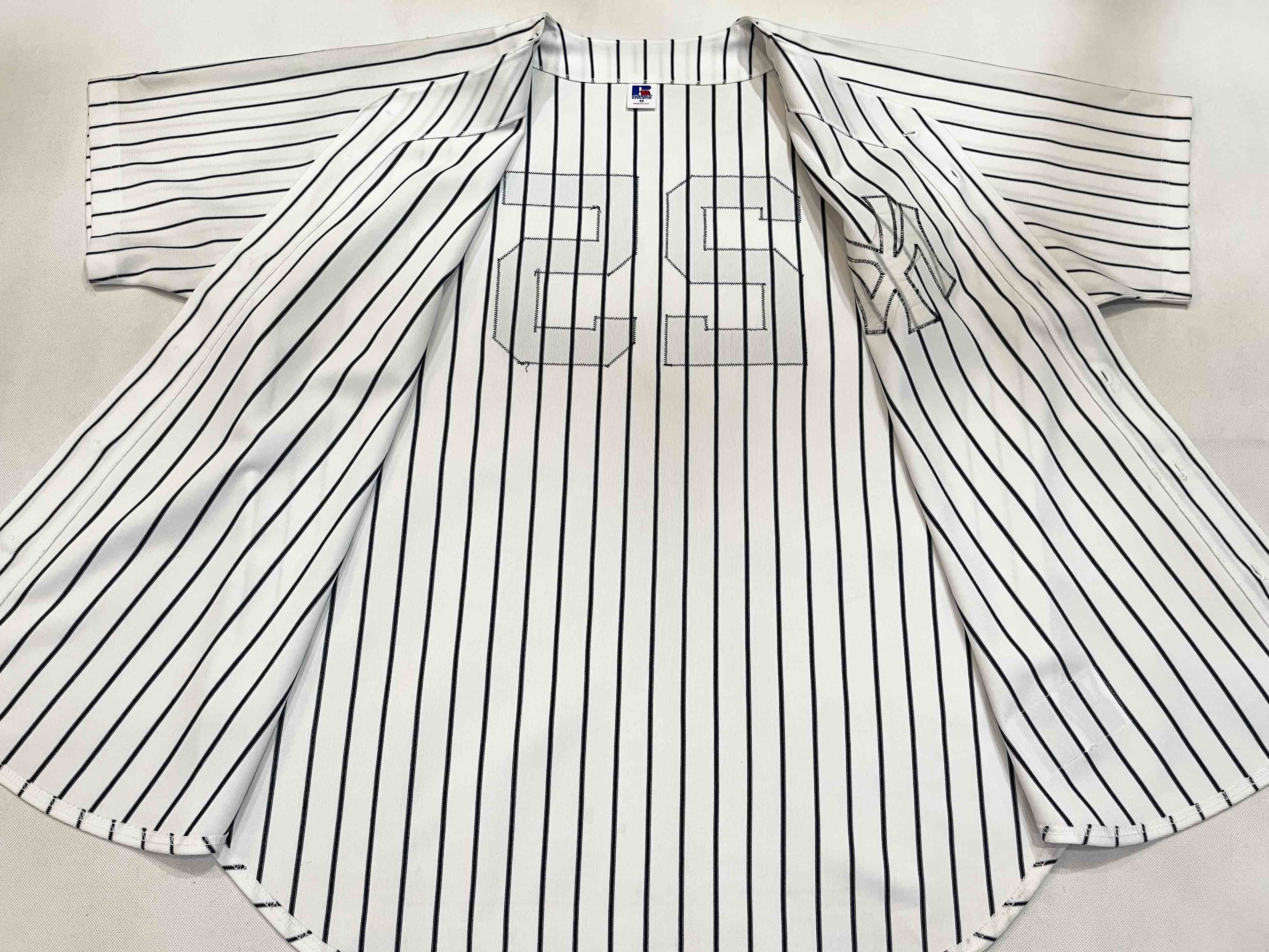 MLB × New York Yankees × Russell Athletic Russell Diamond MLB New York Yankees #25 Pinstripe Jersey Size US XL / EU 56 / 4 - 7 Thumbnail