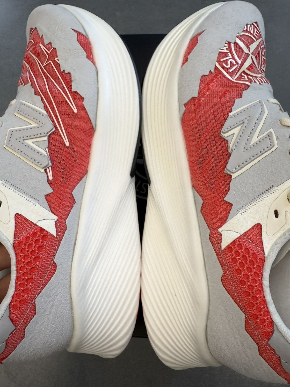 New Balance × Stone Island 2022 New Balance Fuel Cell RC Elite V2 SI Stone Island TDS Size US 12 / EU 45 - 4 Thumbnail