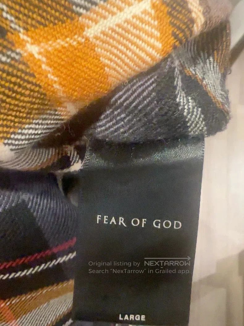 Fear of God Fear of God 5th Collar Denim Flannel. Size US L / EU 52-54 / 3 - 5 Thumbnail
