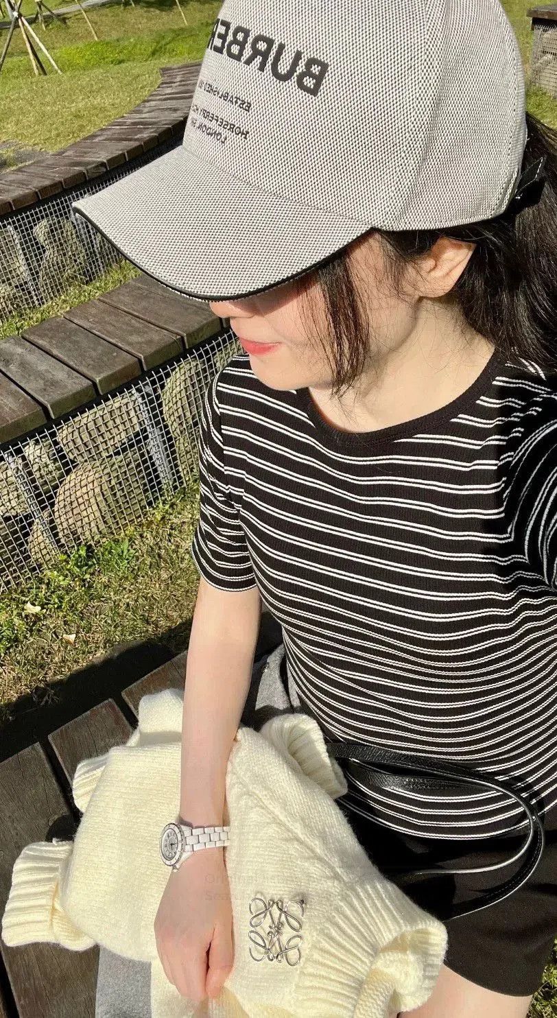 Burberry Burberry Classic Black Logo Baseball Cap. Size ONE SIZE - 8 Thumbnail