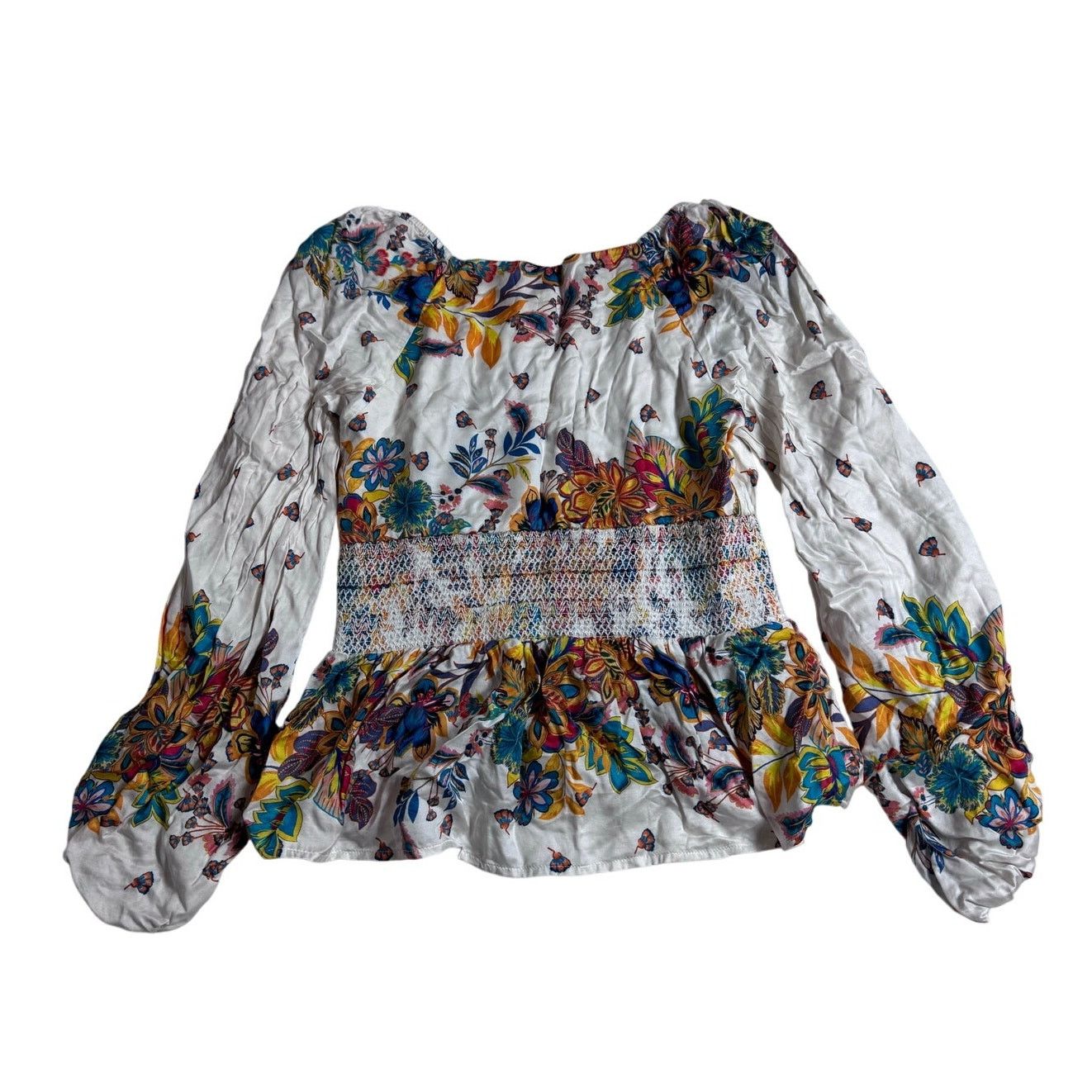 Unknown London Hale Bob Los Angeles Isla Silk Top RARE Women’s Size S USED Size S / US 4 / IT 40 - 2 Thumbnail