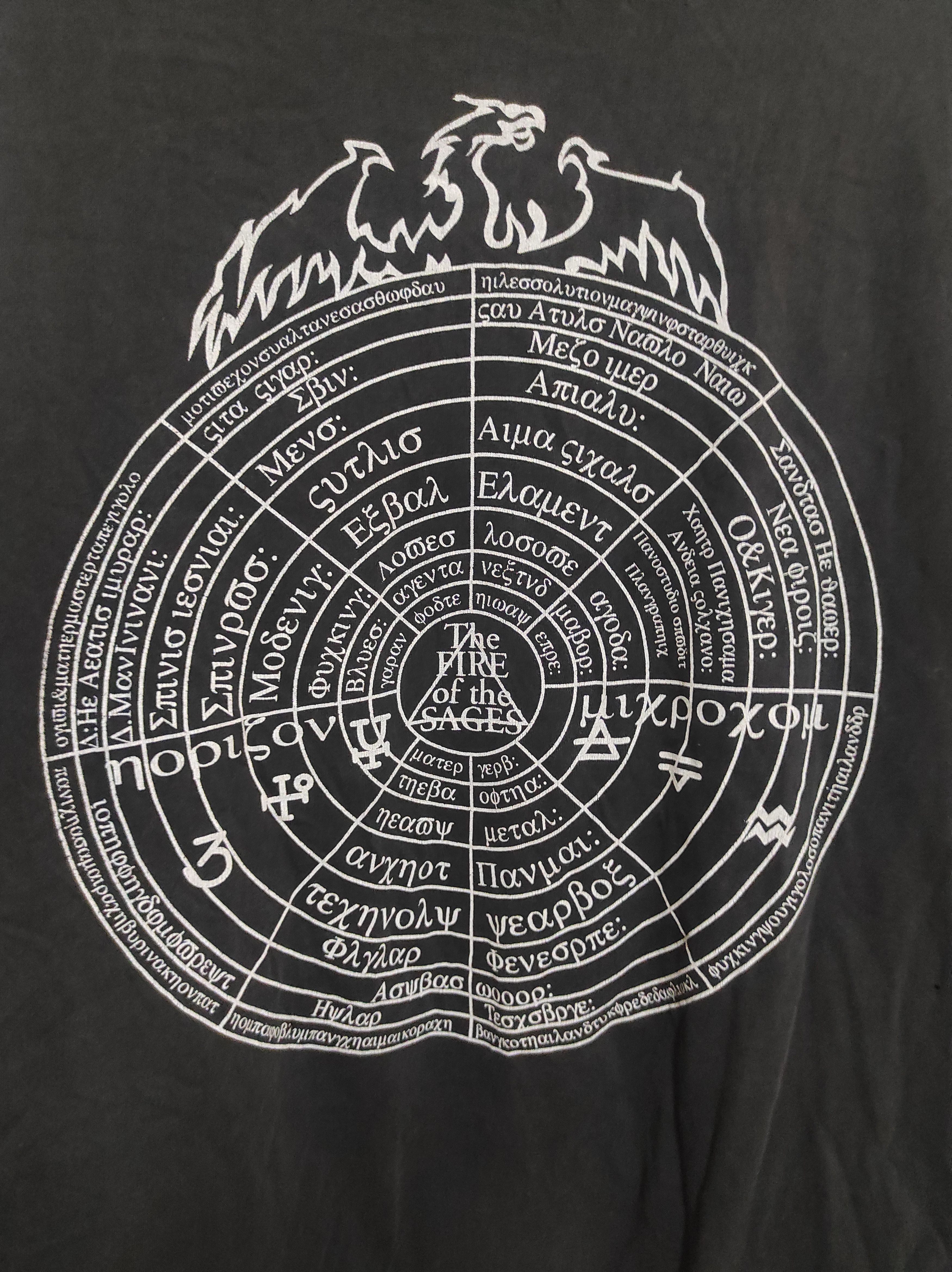 Alchemy Equipment Distressed Bootleg The Fire Of The Sages Avatar Game Size US XL / EU 56 / 4 - 4 Thumbnail