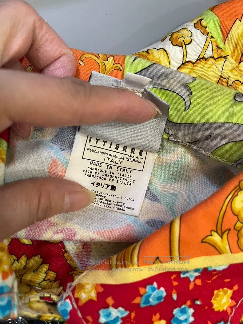Versace Versace Reworked full of flowers jacket Size S / US 4 / IT 40 - 6 Thumbnail