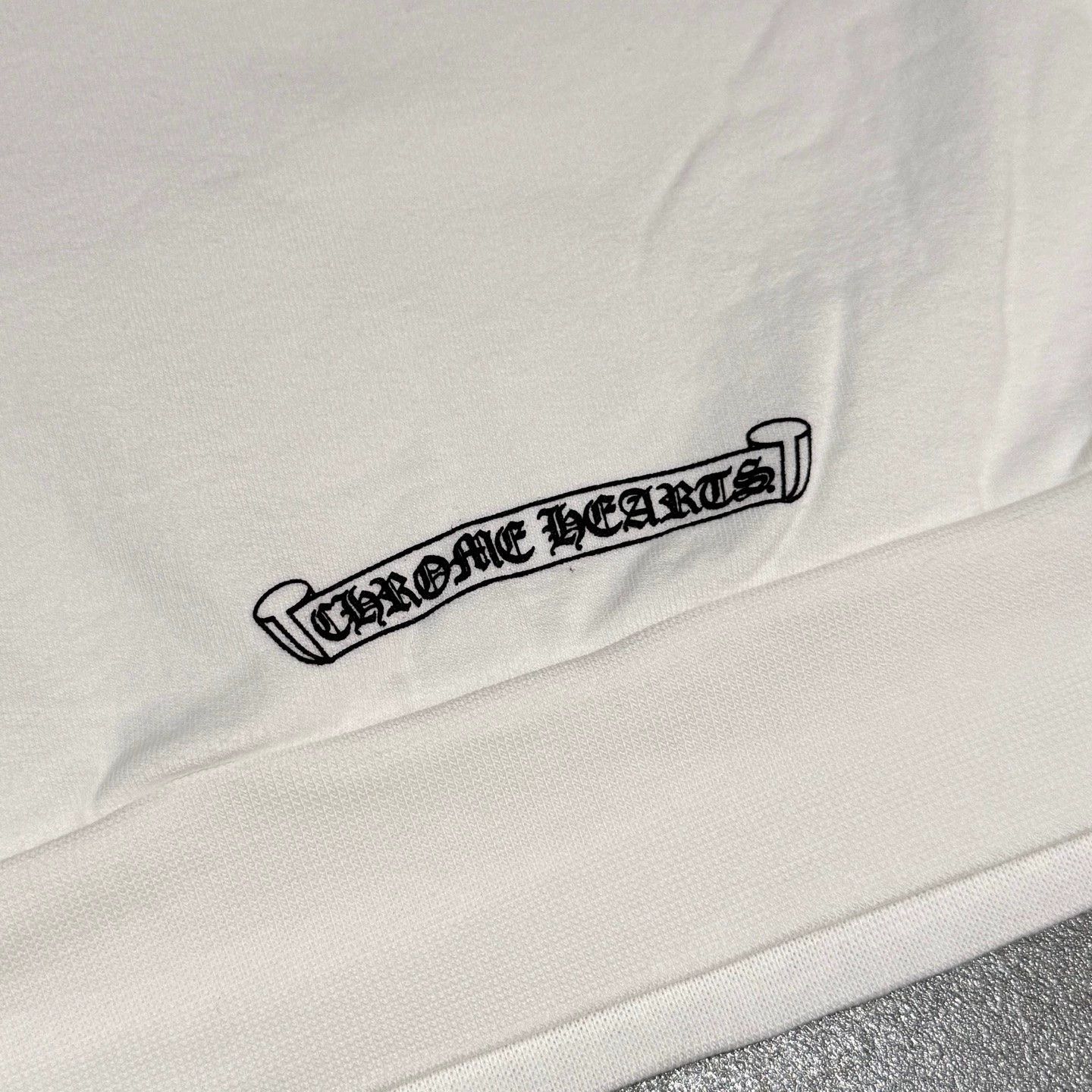 Chrome Hearts chrome hearts white crew neck sweatshirt Size US M / EU 48-50 / 2 - 4 Thumbnail