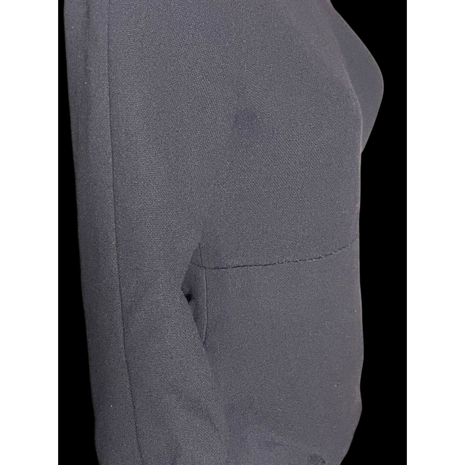 Louis Vuitton 2006 Louis Vuitton Black Wool and Silk Top By Marc Jacob Size XS / US 0-2 / IT 36-38 - 13 Thumbnail