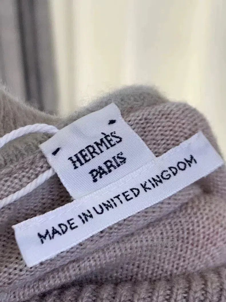 Hermes Hermes Cashmere High-Neck Color-Blocked Top Size XS / US 0-2 / IT 36-38 - 5 Thumbnail